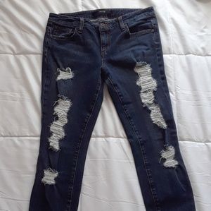 Joe's Skinny Ripped Jeans